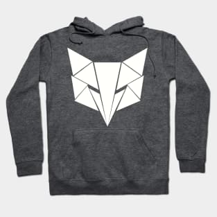 geometric animal, fox of triangles Hoodie